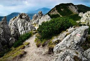 felsiger Wanderweg foto