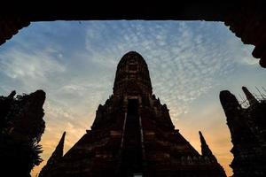 uralt Buddhist Tempel im Asien foto