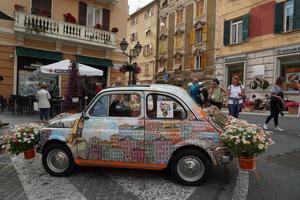 genua, italien - 5. mai 2018 - euroflora kehrt im einzigartigen szenario der nervi parks nach genua zurück foto