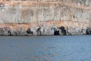 Süd von das Insel von gran Canaria im das atlantisch Ozean foto