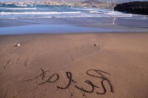 schön Strand auf Tenerife foto