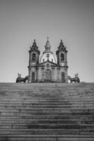 Heiligtum von unser Dame von Sameiro, Kirche auf das Berg im braga, Portugal 9 Februar 2023. foto