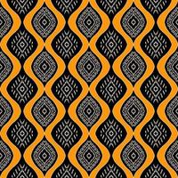 ethnisch Ikat Muster geometrisch einheimisch Stammes- Boho Motiv aztekisch Textil- Stoff Teppich Mandalas afrikanisch amerikanisch Indien Blume foto