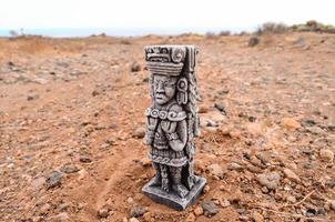 Statue im das Sand foto