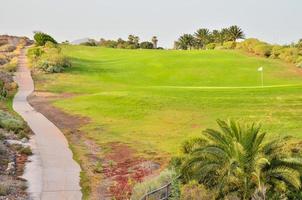 Golfplatz Landschaft foto