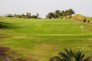 Golfplatz Landschaft foto