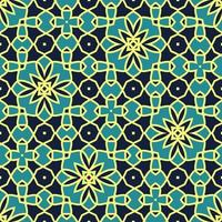 orientalisch traditionell Muster. wiederholt marokkanisch Kreuze Mosaik Fliesen. Laterne Formen Motiv. Maßwerk Fenster Hintergrund. Arabeske Digital Papier, Textil- drucken. nahtlos Oberfläche Design foto