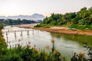 ländlich Landschaft im Asien foto