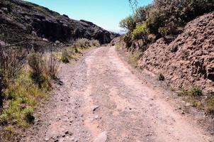 Landschaft auf Teneriffa, Spanien foto