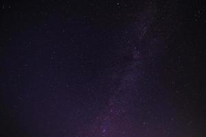 Aussicht von sternenklar Nacht Himmel foto