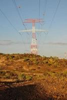 elektrisch Leistung Pylone foto