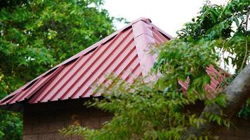 Entwerfen Dach Über Hütte Bild foto