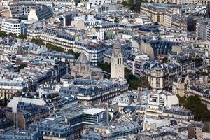 Antenne Aussicht von das Kirche von Saint-Pierre de chaillot im Paris foto