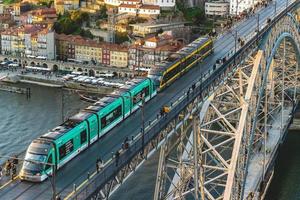 Luis 1 Brücke, im porto Portugal. 10 Februar 2023. foto