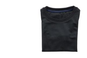 schwarzes T-Shirt für Kleidung