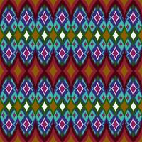 Ikat geometrisch Folklore Ornament, Stammes- ethnisch Textur. nahtlos gestreift Muster im aztekisch Stil, Zahl Stammes- Stickerei, skandinavisch, Ikat Muster foto