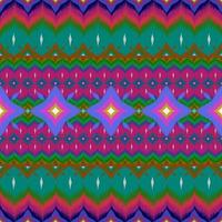 Ikat geometrisch Folklore Ornament, Stammes- ethnisch Textur. nahtlos gestreift Muster im aztekisch Stil, Zahl Stammes- Stickerei, skandinavisch, Ikat Muster foto