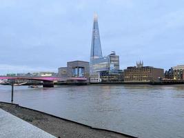 Blick auf die Themse in London foto