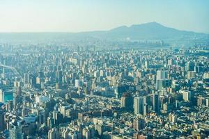 Ansicht der Stadt Taipeh in Taiwan foto