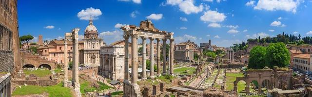 Römisches Forum in Rom foto