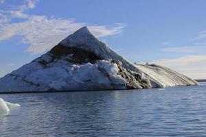 Eisberg jokulsarlon Lagune, Island foto