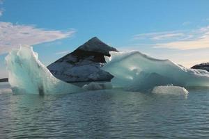 Eisberg jokulsarlon Lagune, Island foto