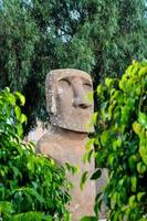 uralt Moai Statue foto