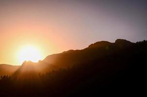 malerische Berglandschaft foto