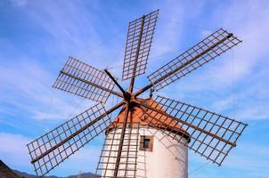 traditionell Windmühle die Architektur foto