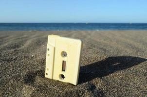 Kassette im das Sand foto