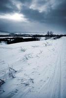launische Winterlandschaft foto