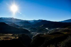 malerische Berglandschaft foto