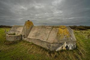 Deutsche Bunker beim Utah Strand Frankreich. foto