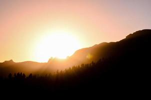 malerische Berglandschaft foto