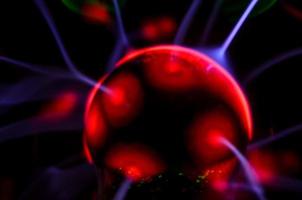 bunt Plasma Ball foto