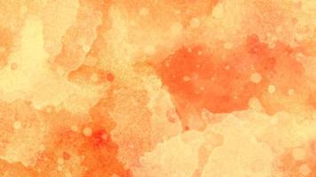 bunter orange Feuer-Einhorn-girly Schmutz auf Papierbeschaffenheit. Kunstfarbe befleckt Hintergrund. Fantasy-Feuer hell orange Aquarell Bokeh Papierstruktur. schöner Grunge mit Punkten. Platz für Text. foto