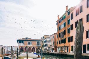 Venedig, Italien 2017-Grand Canal von Venedig Italien