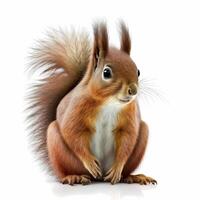 Squirel Illustration ai generiert foto