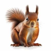 Squirel Illustration ai generiert foto