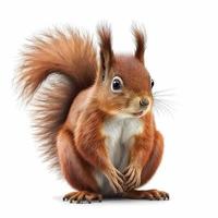 Squirel Illustration ai generiert foto