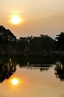 ländlich Landschaft im Asien foto