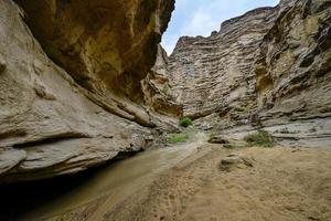 das mysteriös großartig Schlucht von tianshan Berge foto