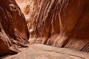 das mysteriös großartig Schlucht von tianshan Berge foto