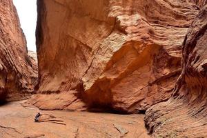 das mysteriös großartig Schlucht von tianshan Berge foto