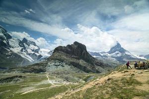 Matterhorn Natur Landschaft foto