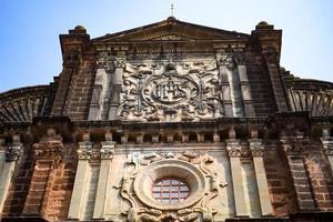 uralt Basilika von bom Jesus alt goa Kirche beim Süd Teil von Indien, Basilika von bom Jesus im alt goa, welche war das Hauptstadt von goa im das früh Tage von Portugiesisch Regel, gelegen im goa, Indien foto