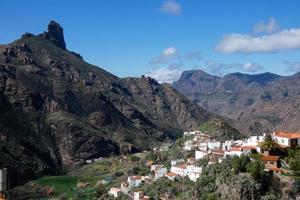 bergig Center von das Insel von gran Canaria im das atlantisch Ozean foto