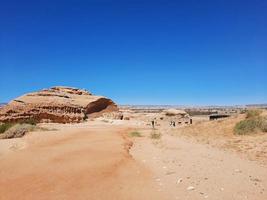 schön tagsüber Aussicht von al Hegra, verrückt Saleh archäologisch Seite? ˅ im al ula, Saudi Arabien. foto