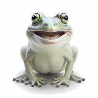 Frosch Tier Illustration ai generiert foto