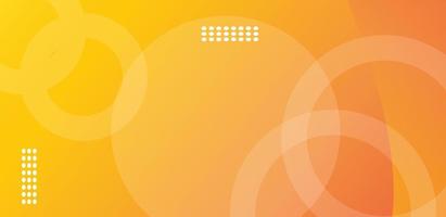 Vektor abstrakt Orange Hintergrund mit kreisförmig Formen foto